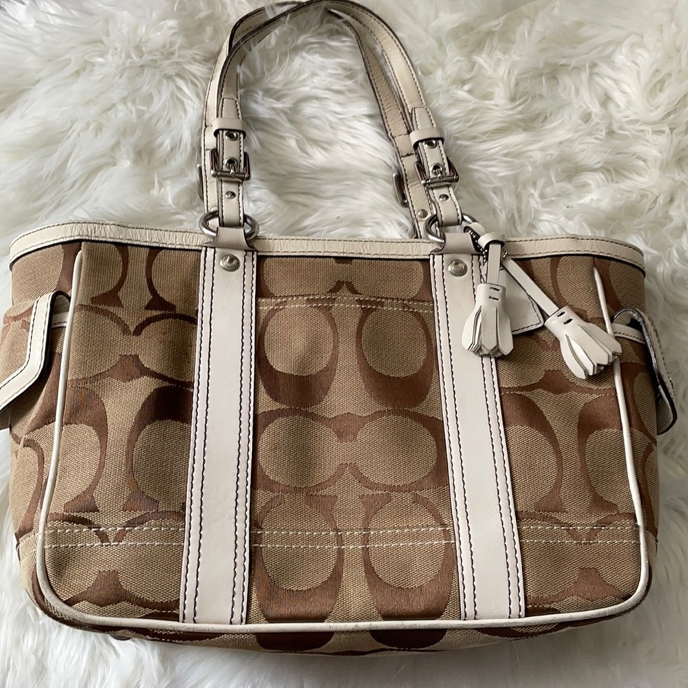 Vintage Coach Bucket Bag
